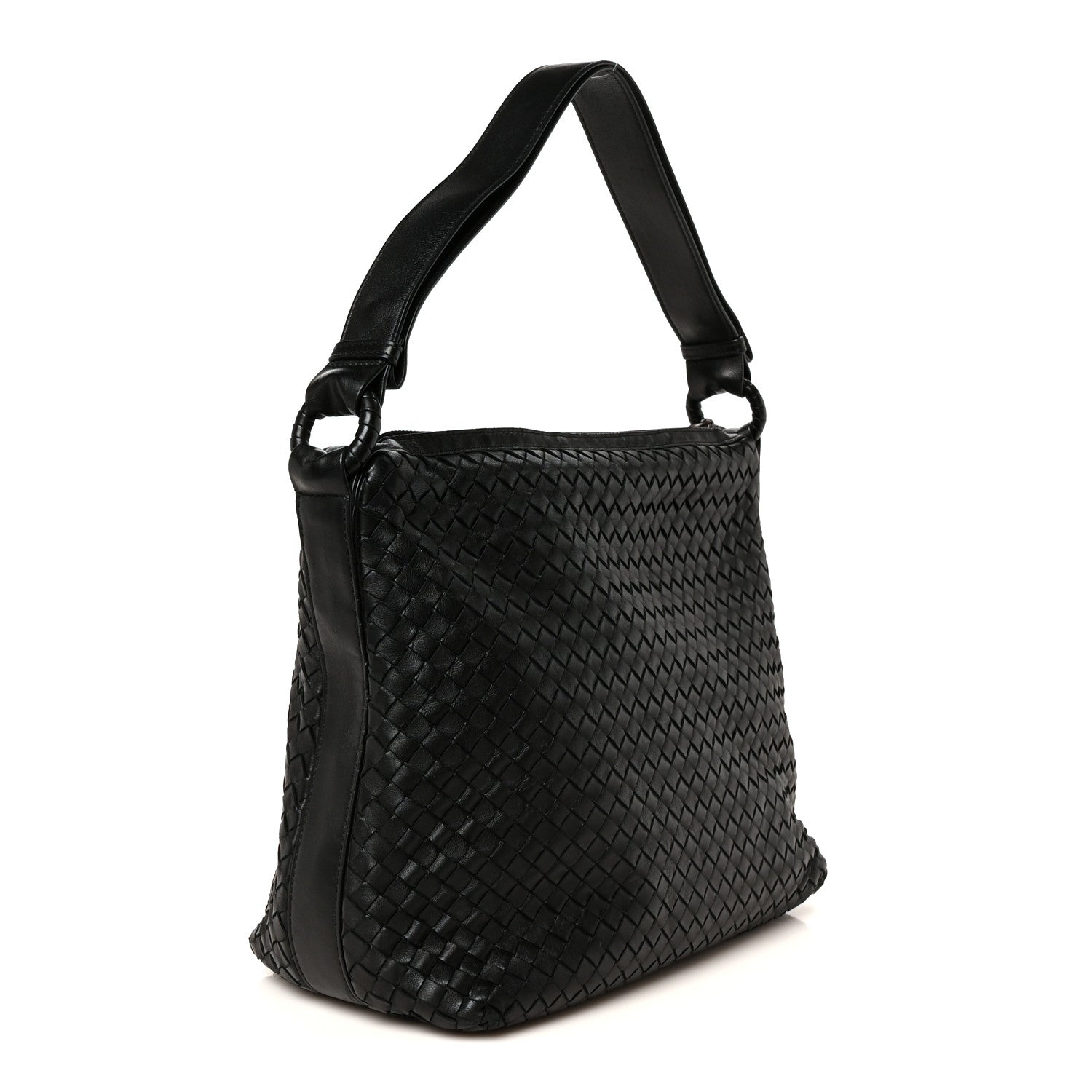 Bottega Veneta Nappa Intrecciato Hobo Black 3 of 12