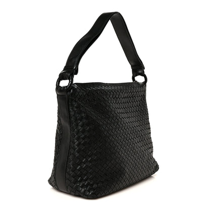 Bottega Veneta Nappa Intrecciato Hobo Black 3 of 12