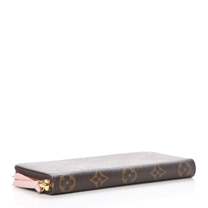 Louis Vuitton Monogram Clemence Wallet Rose Ballerine 4 of 8