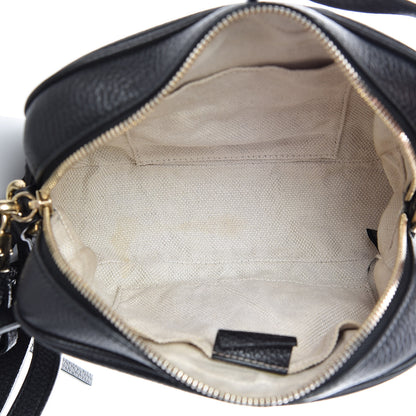 Gucci Pebbled Calfskin Small Soho Disco Bag Black 5 of 19