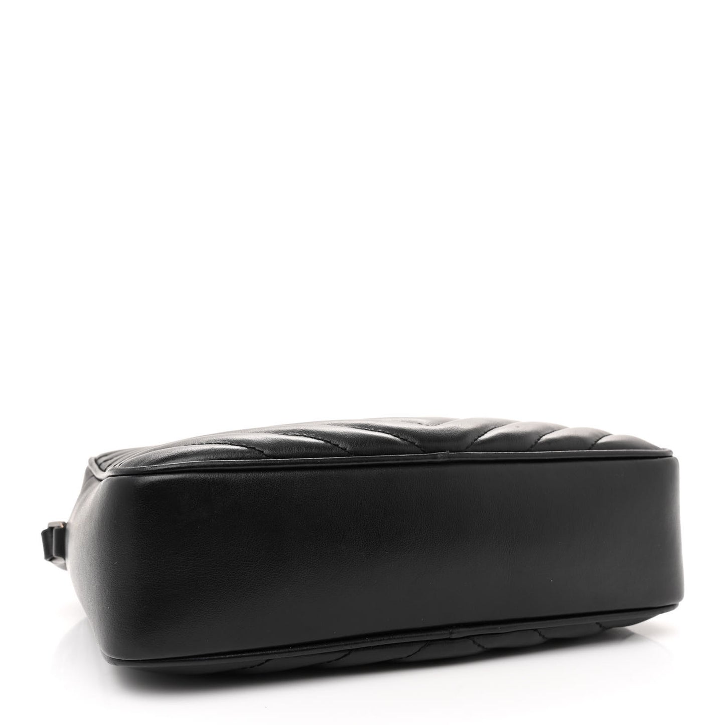 Calfskin Matelasse Monogram Lou Camera Bag Black