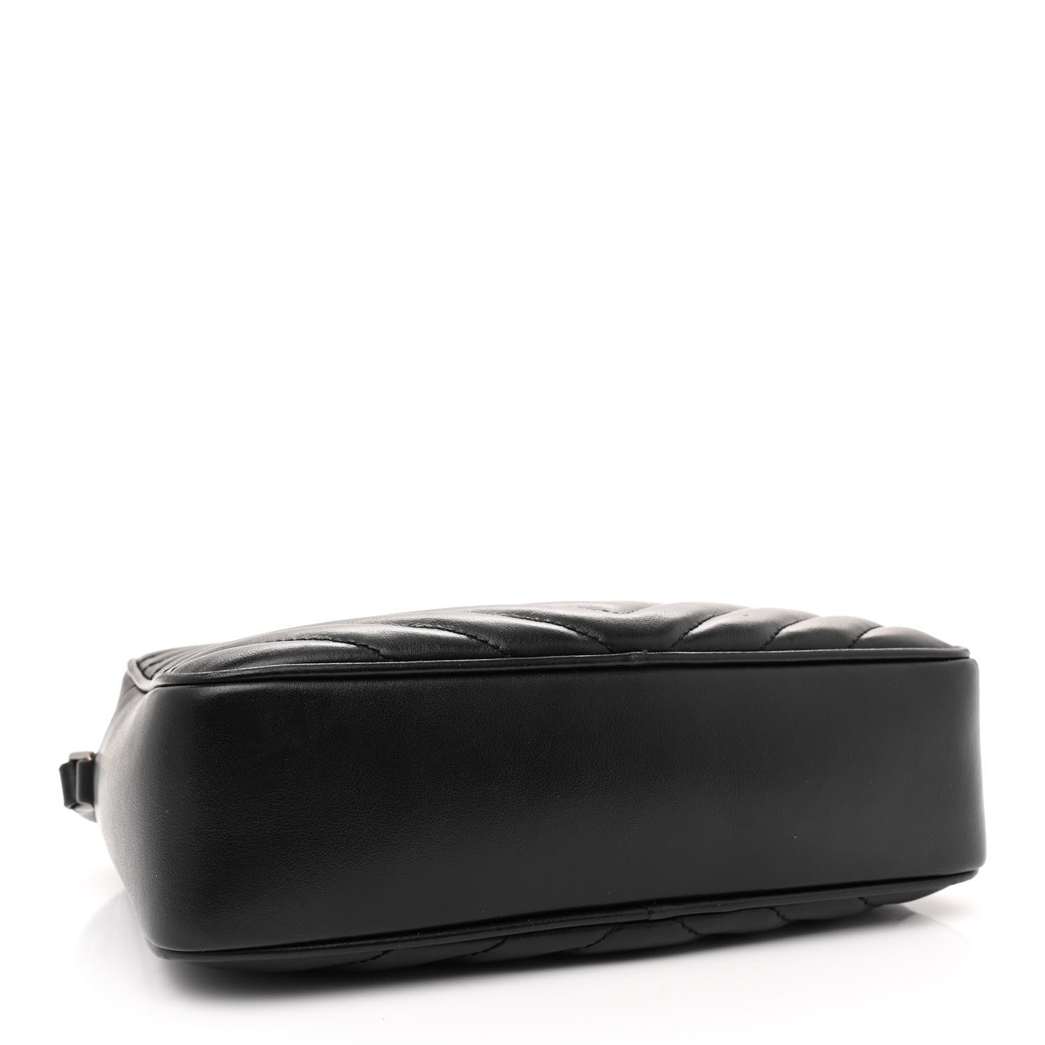 Saint Laurent Calfskin Matelasse Monogram Lou Camera Bag Black 4 of 14