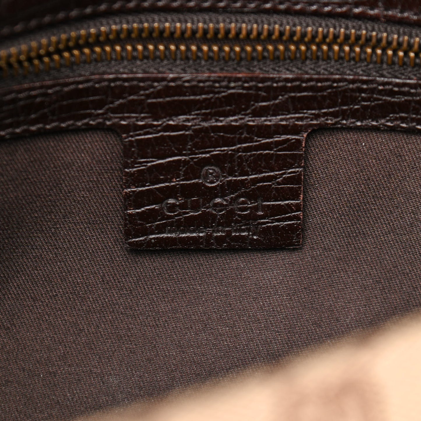 Monogram Horsebit Chain Flap Shoulder Bag Brown