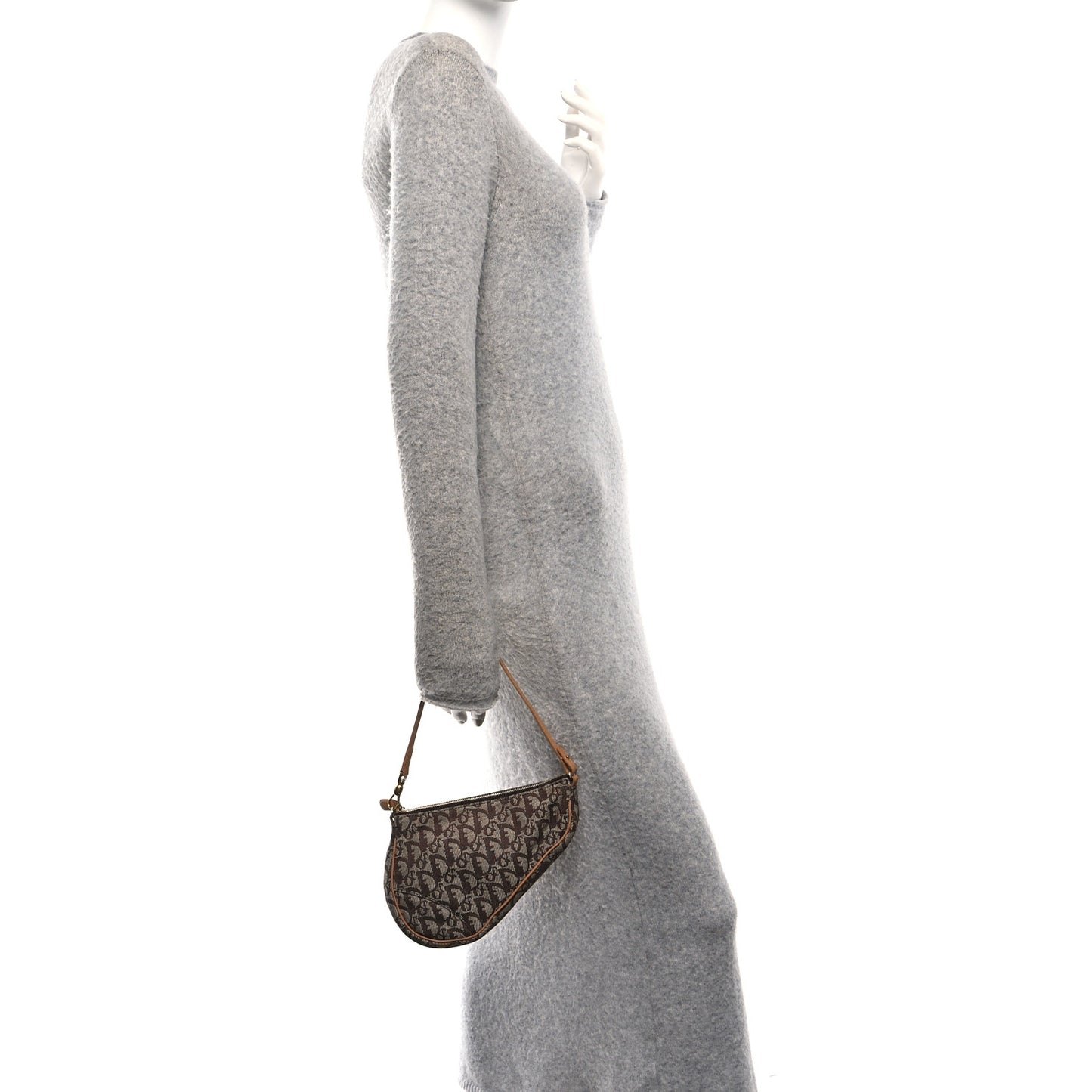 Monogram Mini Saddle Pochette Brown