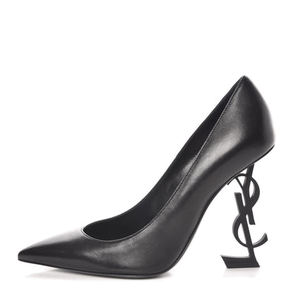 Saint Laurent Nappa Opyum 110 Pumps 38 Black 1 of 14