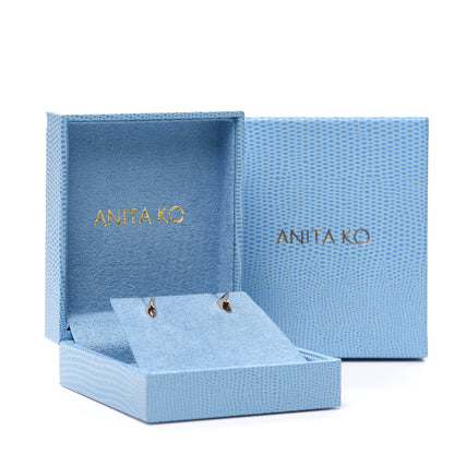 Anita Ko 14K Rose Gold Thorn Stud Earrings 5 of 5