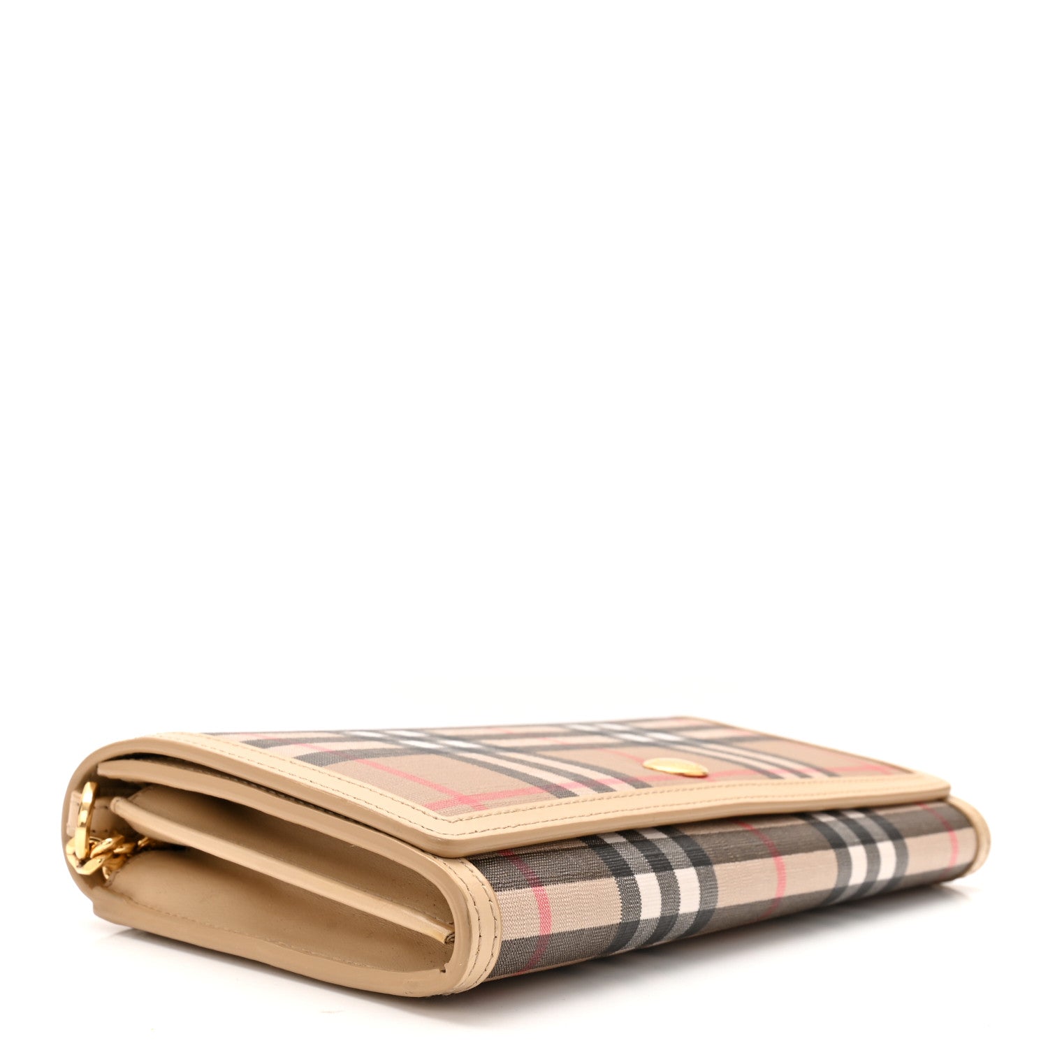 Burberry Vintage Check Hanna Crossbody Wallet On Chain Trench 4 of 12