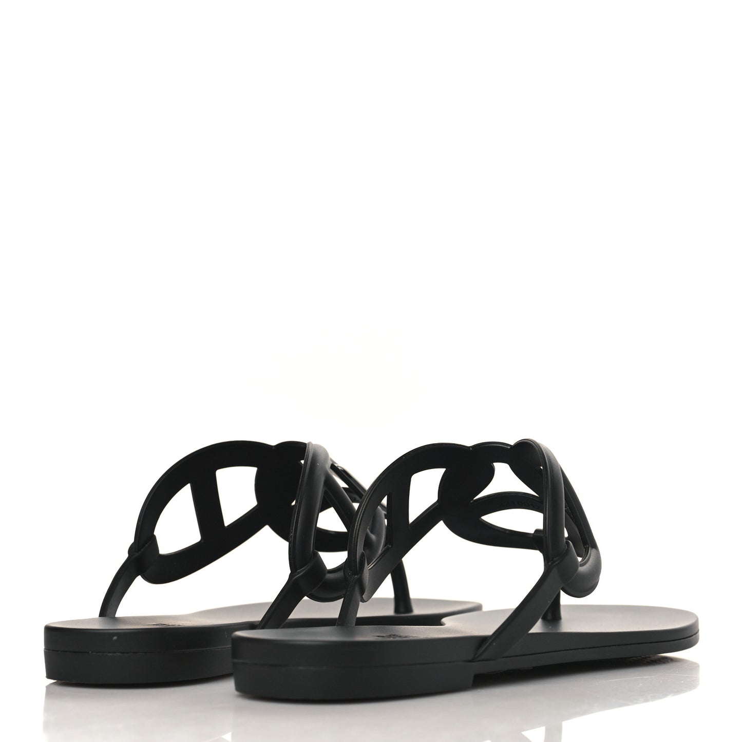 Rubber Womens Egerie Sandals 38 Black