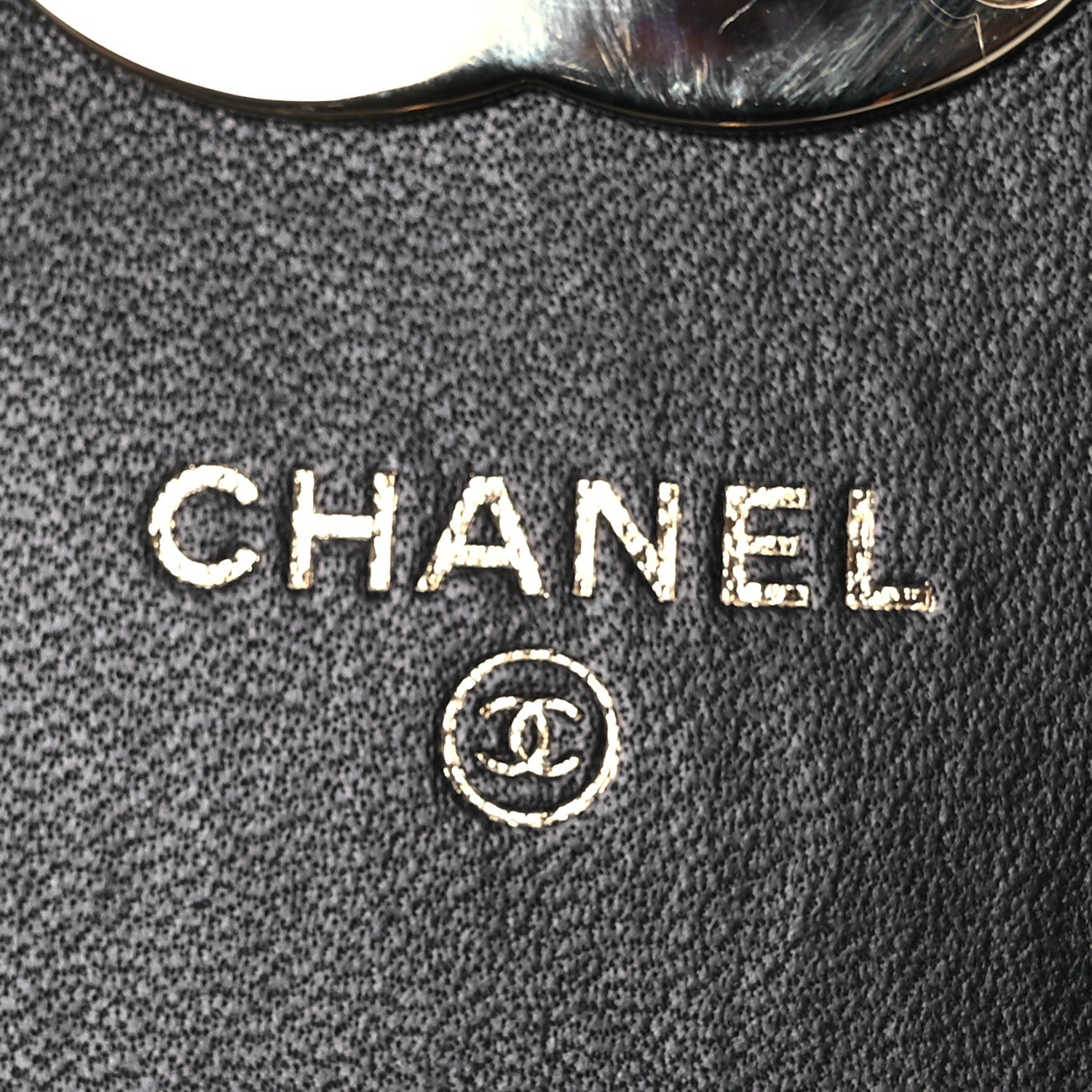 Chanel Lambskin Quilted Phone Chain Clutch Waist Bag Black 6 of 13