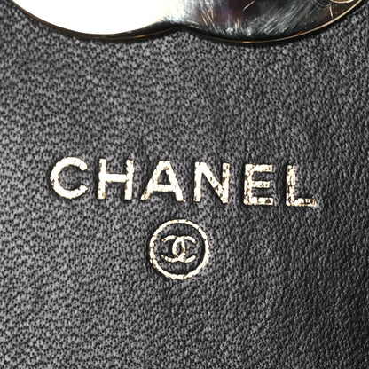 Chanel Lambskin Quilted Phone Chain Clutch Waist Bag Black 6 of 13