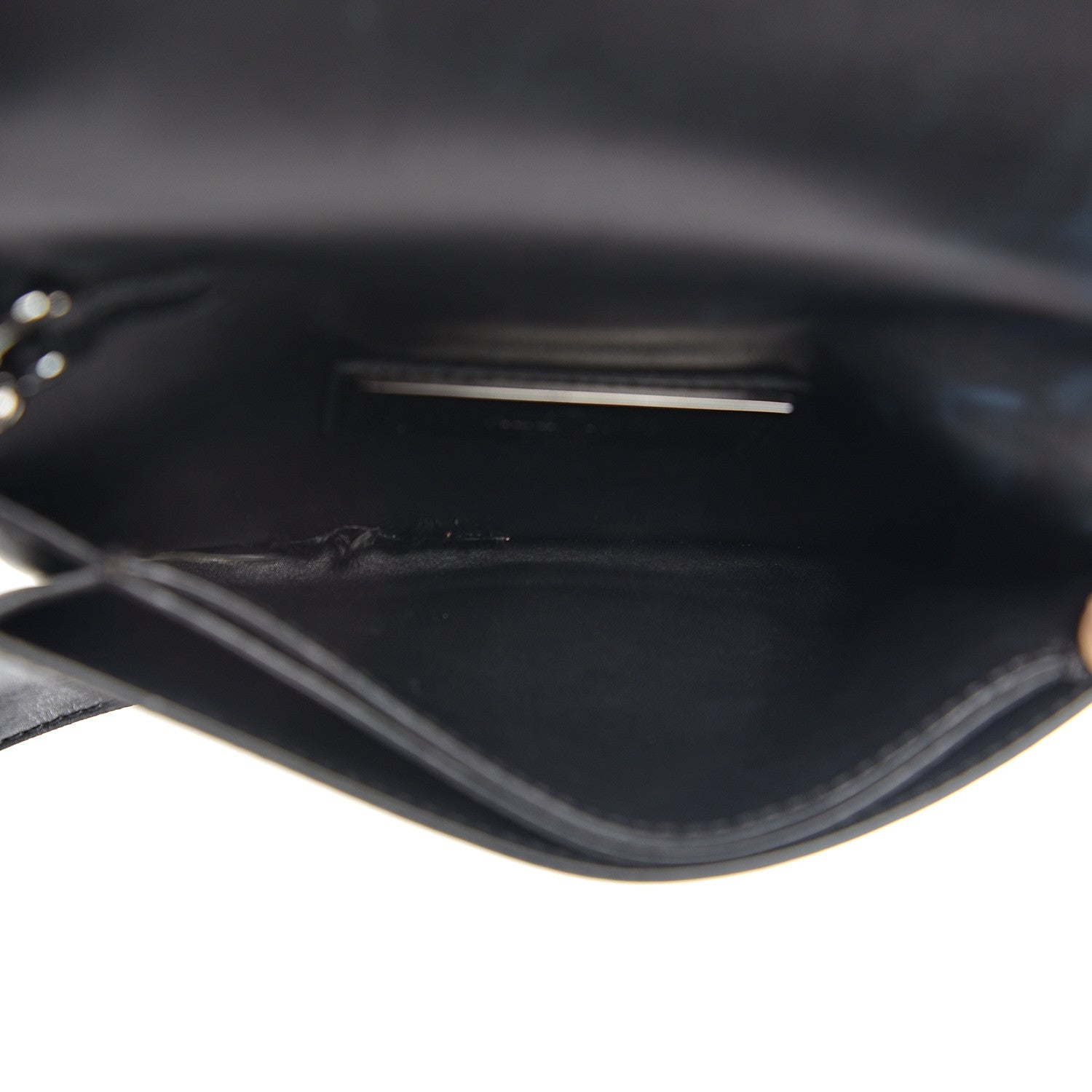 Valentino Garavani Nappa Small Rockstud Wristlet Clutch Black 4 of 9