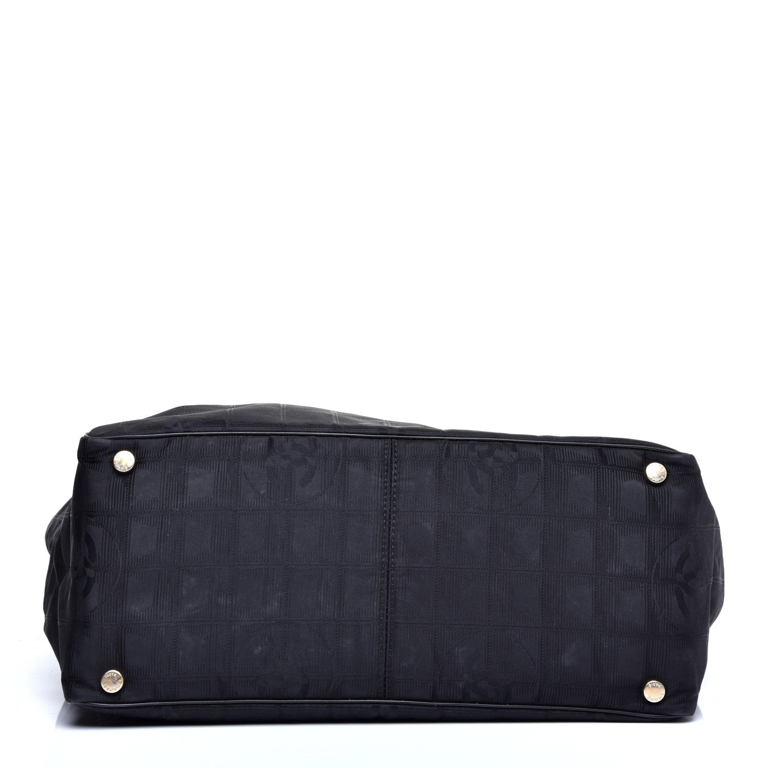Chanel Nylon Large Travel Tote Black 10 of 10