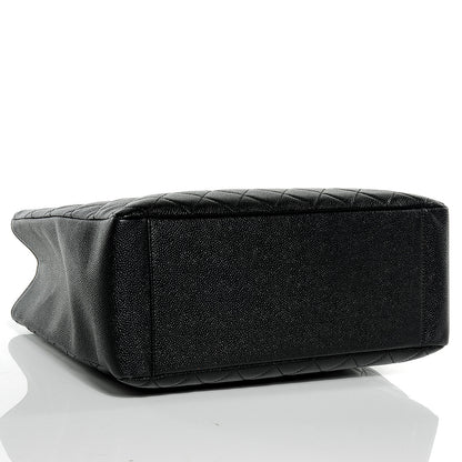Chanel Caviar Grand Shopping Tote GST Black 4 of 8