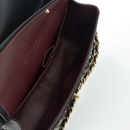 Chanel Caviar Quilted Jumbo Double Flap Black 7 of 8