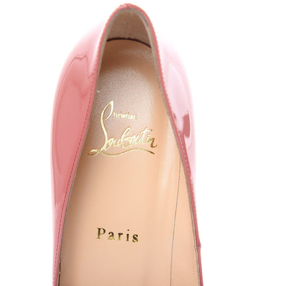 Christian Louboutin Patent Degrade New Very Prive 120 Pumps 40.5 Carmin Ronsard 7 of 11