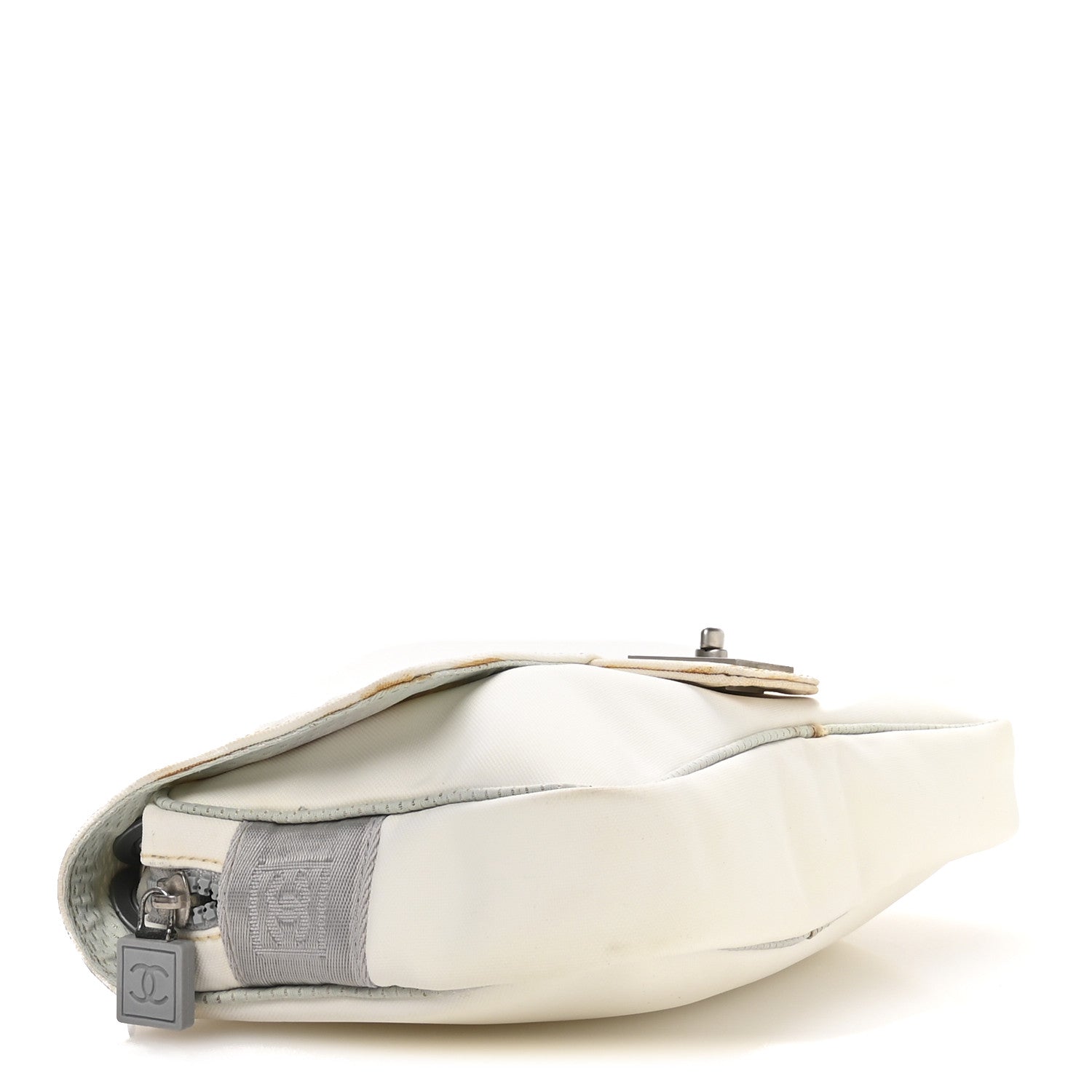 Chanel Canvas Quilted Sport Camellia Flap White 1769752 – FASHIONPHILE