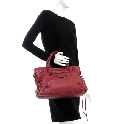Balenciaga Agneau Classic Hardware City Cassis 3 of 9