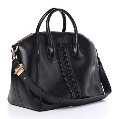 Givenchy Calfskin Medium Zipper Antigona Black 2 of 4