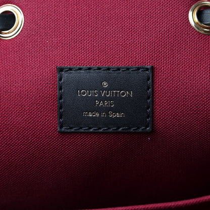 Louis Vuitton Monogram Montsouris PM Black 6 of 10