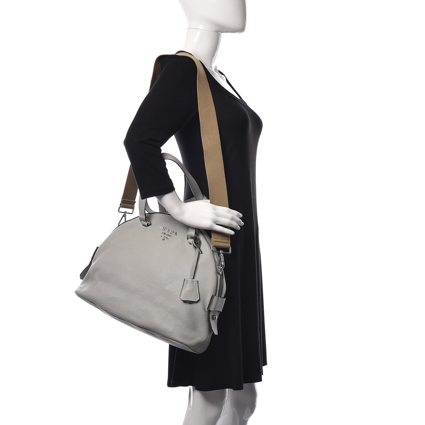 Vitello Daino Dome Tote