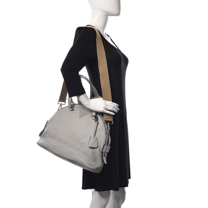 Prada Vitello Daino Dome Tote 2 of 10