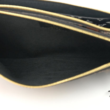 Louis Vuitton Monogram Giant Jungle Pochette Double Zip Black 6 of 13