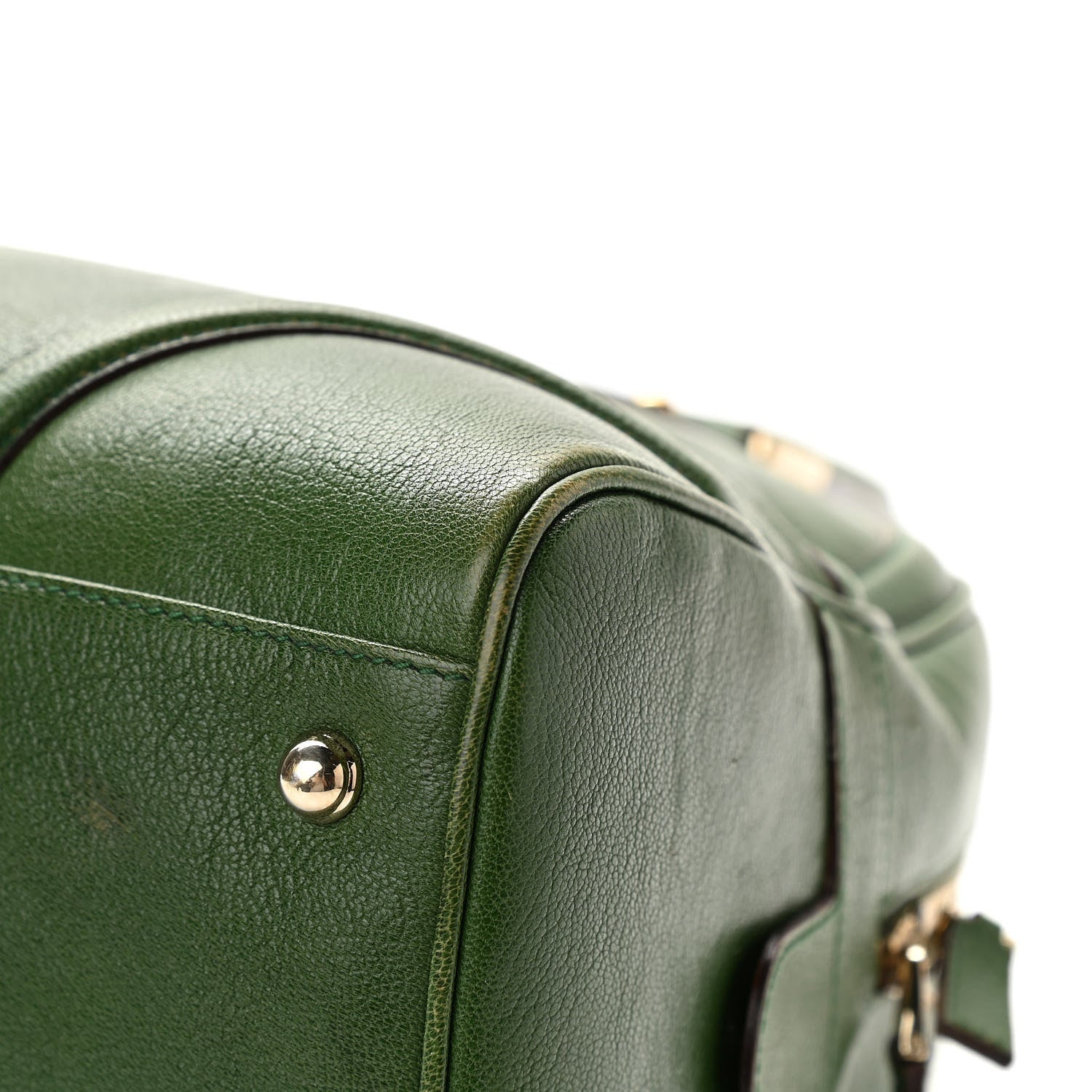 Gucci Calfskin Blondie Bowler Green 12 of 23