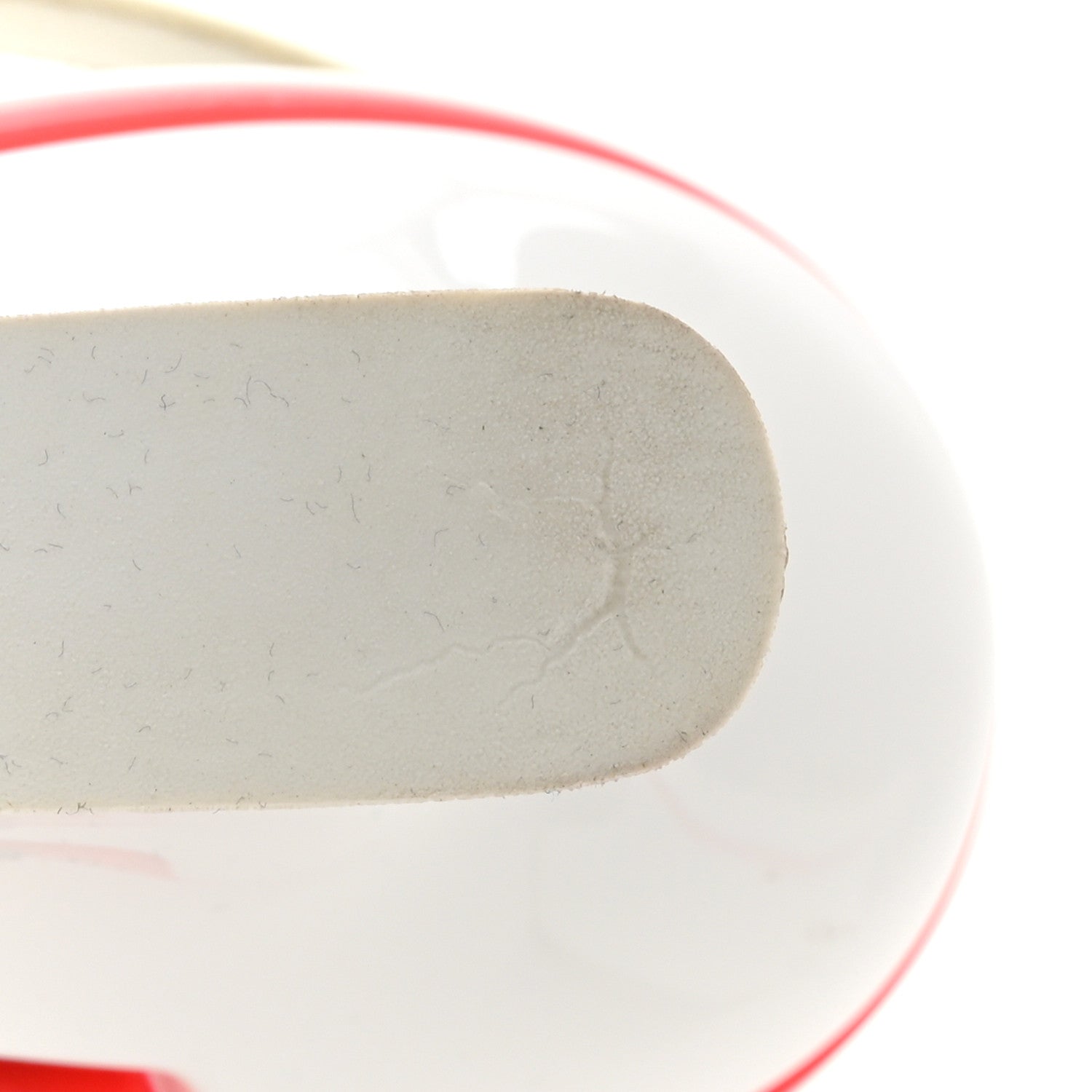 Prada Patent Calfskin Logo Pointed Toe Slingback Wedges 40.5 White 11 of 15