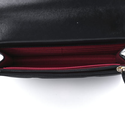 Chanel Goatskin Quilted Chanel 19 Wallet On Chain WOC Black 5 of 12