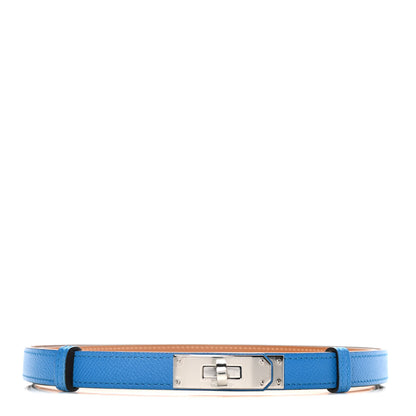 Hermes Epsom Kelly Belt Bleu Zanzibar 1 of 4