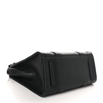 Marc Jacobs Grained Calfskin Medium The Tote Bag Black 4 of 9