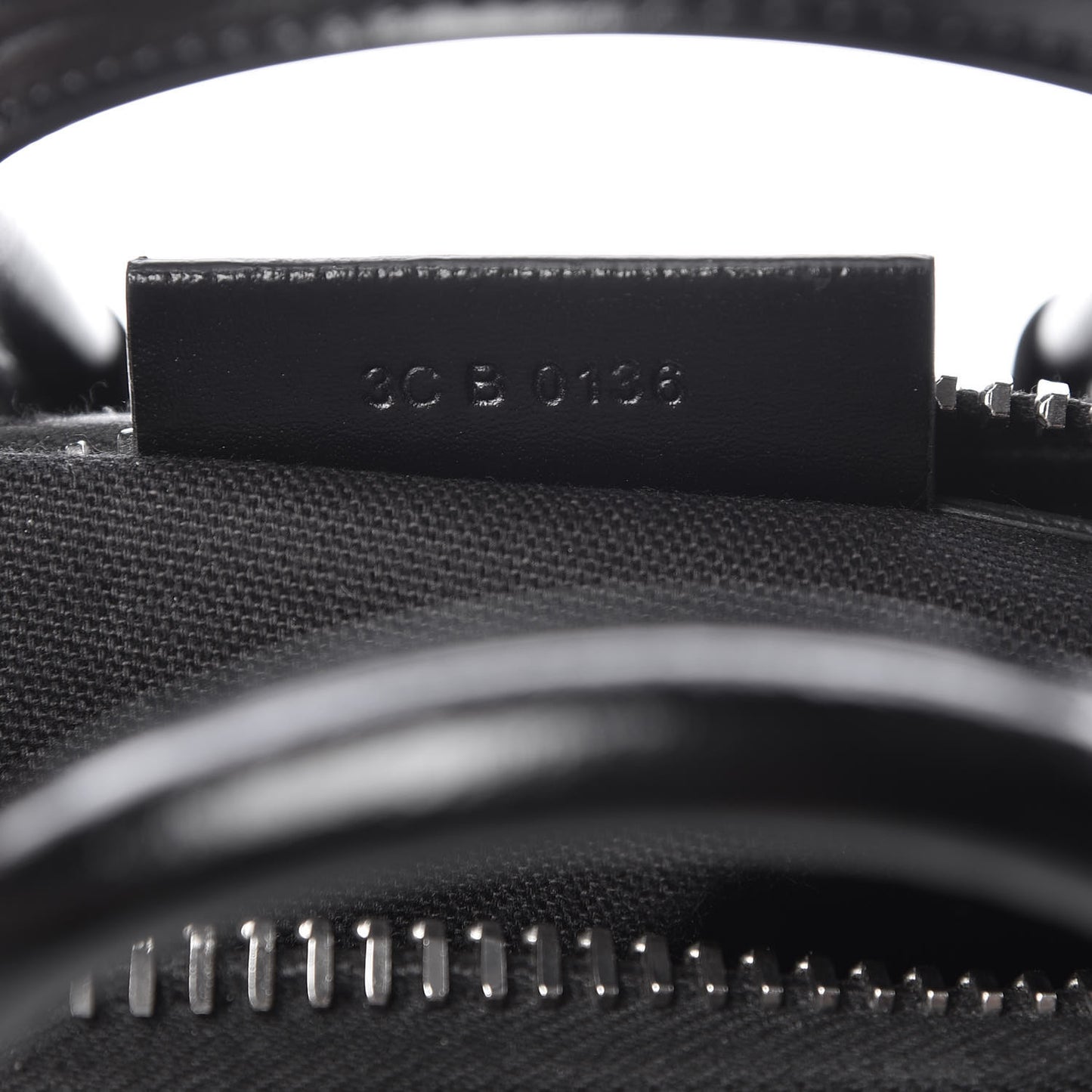 Shiny Lord Calfskin Mini Antigona Black