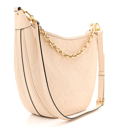 Louis Vuitton Empreinte Monogram Giant Loop Hobo Cream 4 of 12