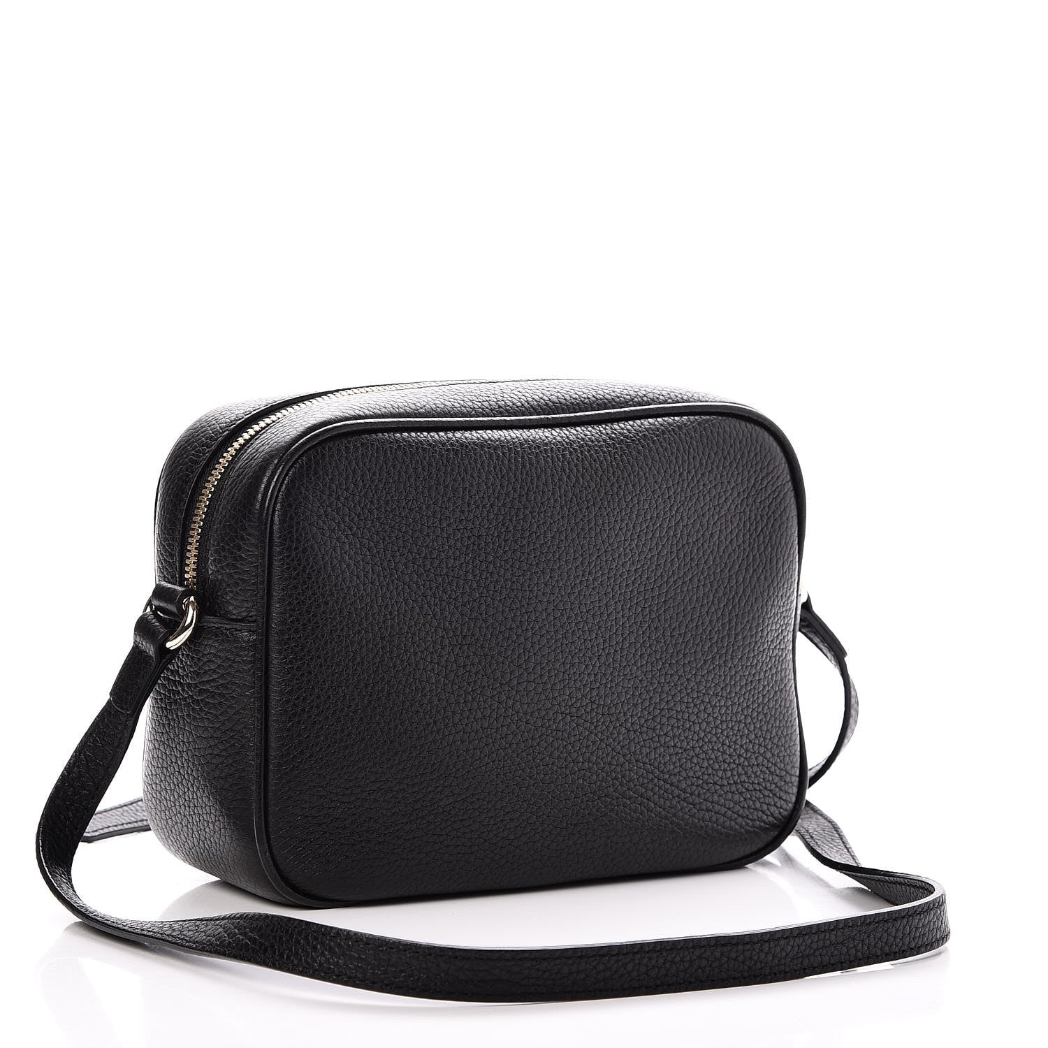 Gucci Pebbled Calfskin Small Soho Disco Bag Black 3 of 7