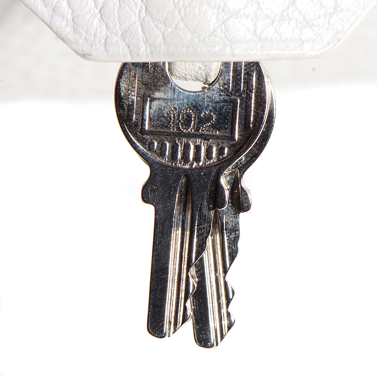 Hermes Taurillon Clemence Bolide 35 White 11 of 14