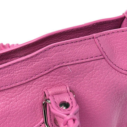 Balenciaga Chevre Silver Metallic Edge Hardware S City Pink 7 of 8