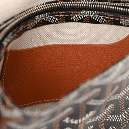 Goyard Goyardine Plumet Wallet Clutch Black Gold 7 of 11