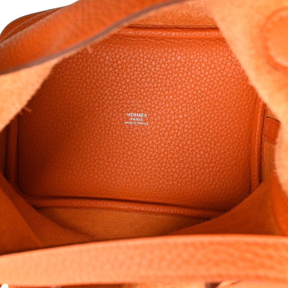 Hermes Taurillon Clemence Picotin Lock 18 PM Orange 8 of 14
