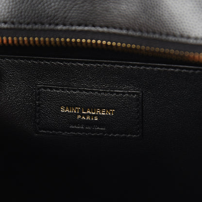 Saint Laurent Grain De Poudre Medium Uptown Tote Black 5 of 8