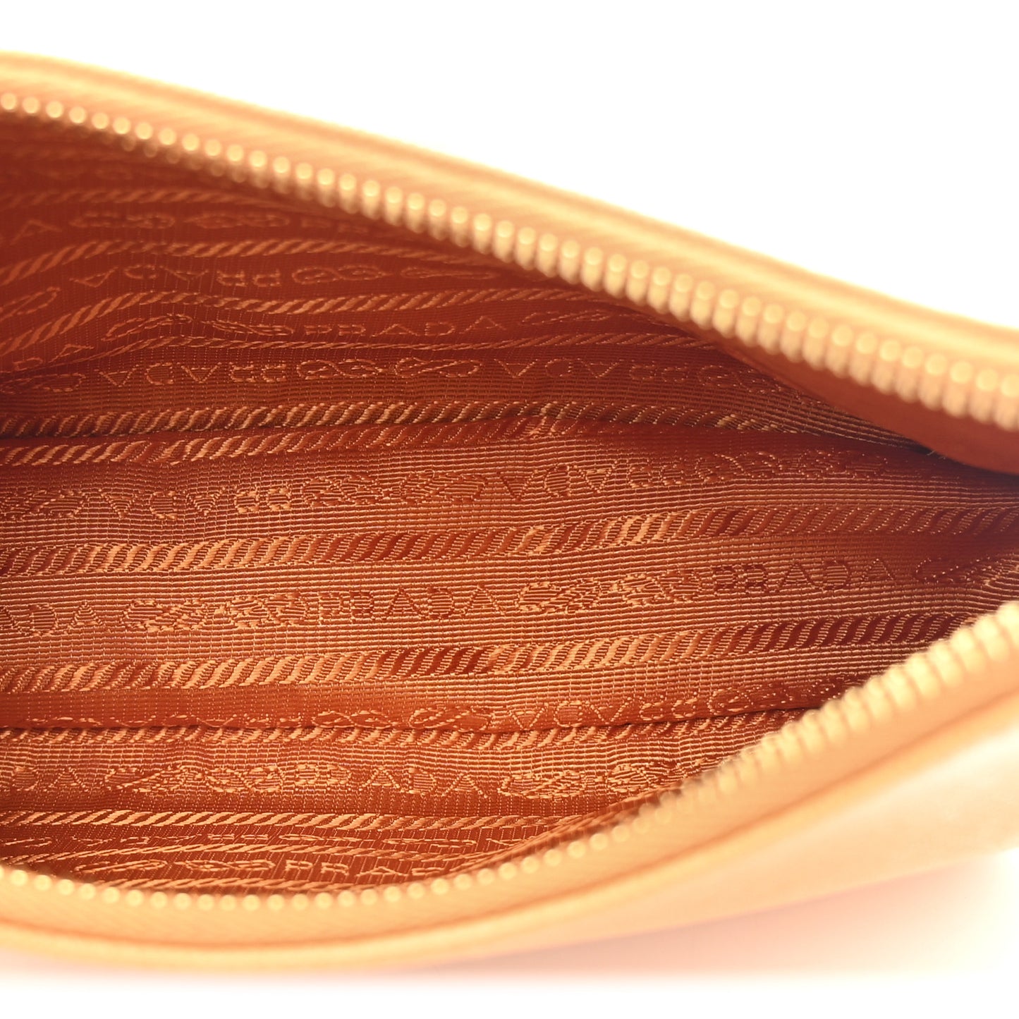 Saffiano Lux Mini Re-Edition Shoulder Bag Arancio
