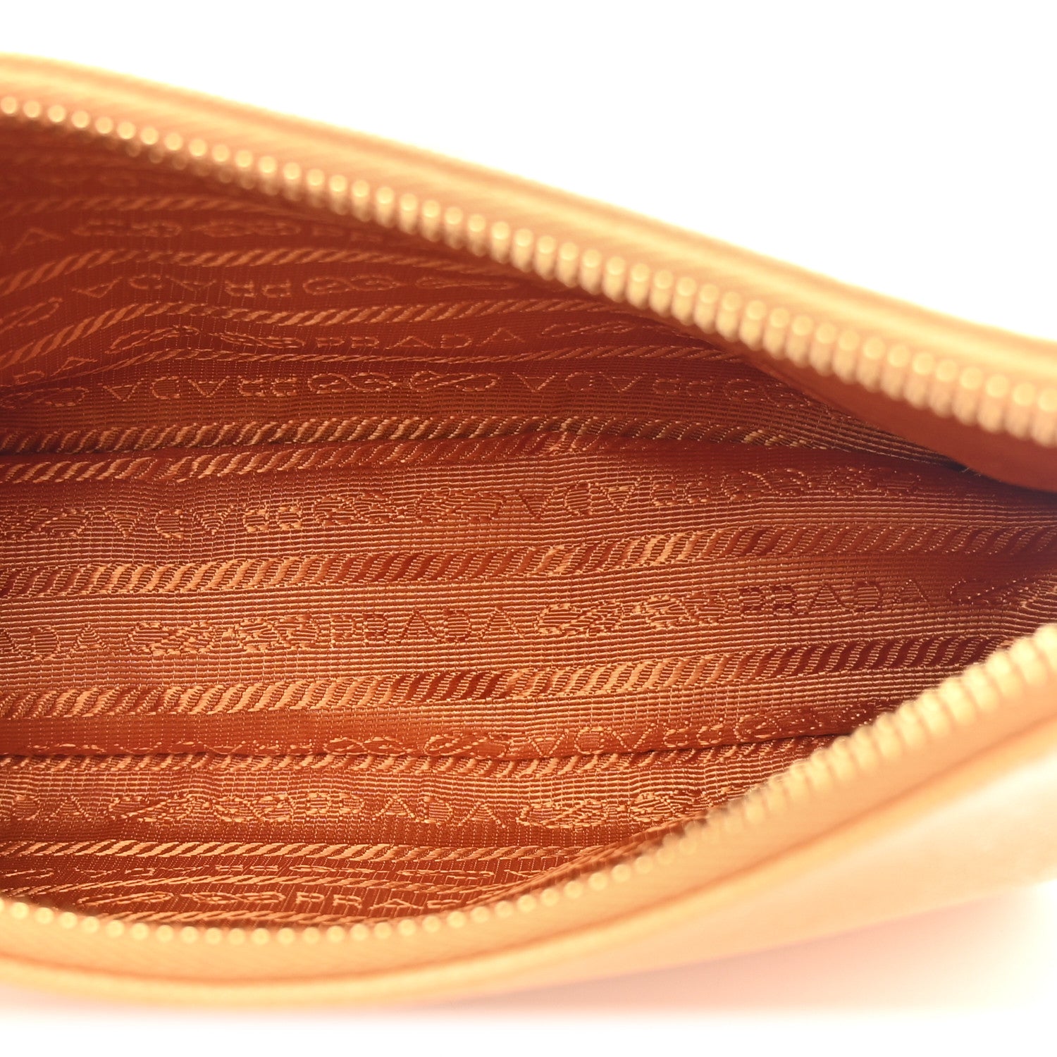 Prada Saffiano Lux Mini Re-Edition Shoulder Bag Arancio 5 of 10