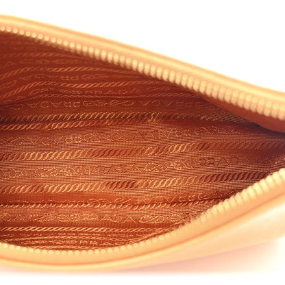 Prada Saffiano Lux Mini Re-Edition Shoulder Bag Arancio 5 of 10