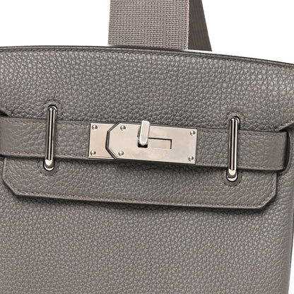 Hermes Togo Hac A Dos PM Backpack Gris Meyer 8 of 10
