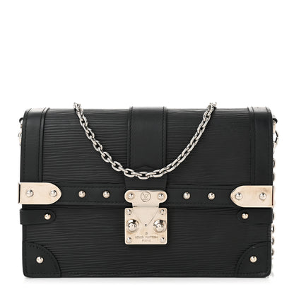 Louis Vuitton Epi Trunk Chain Wallet Black 1 of 9