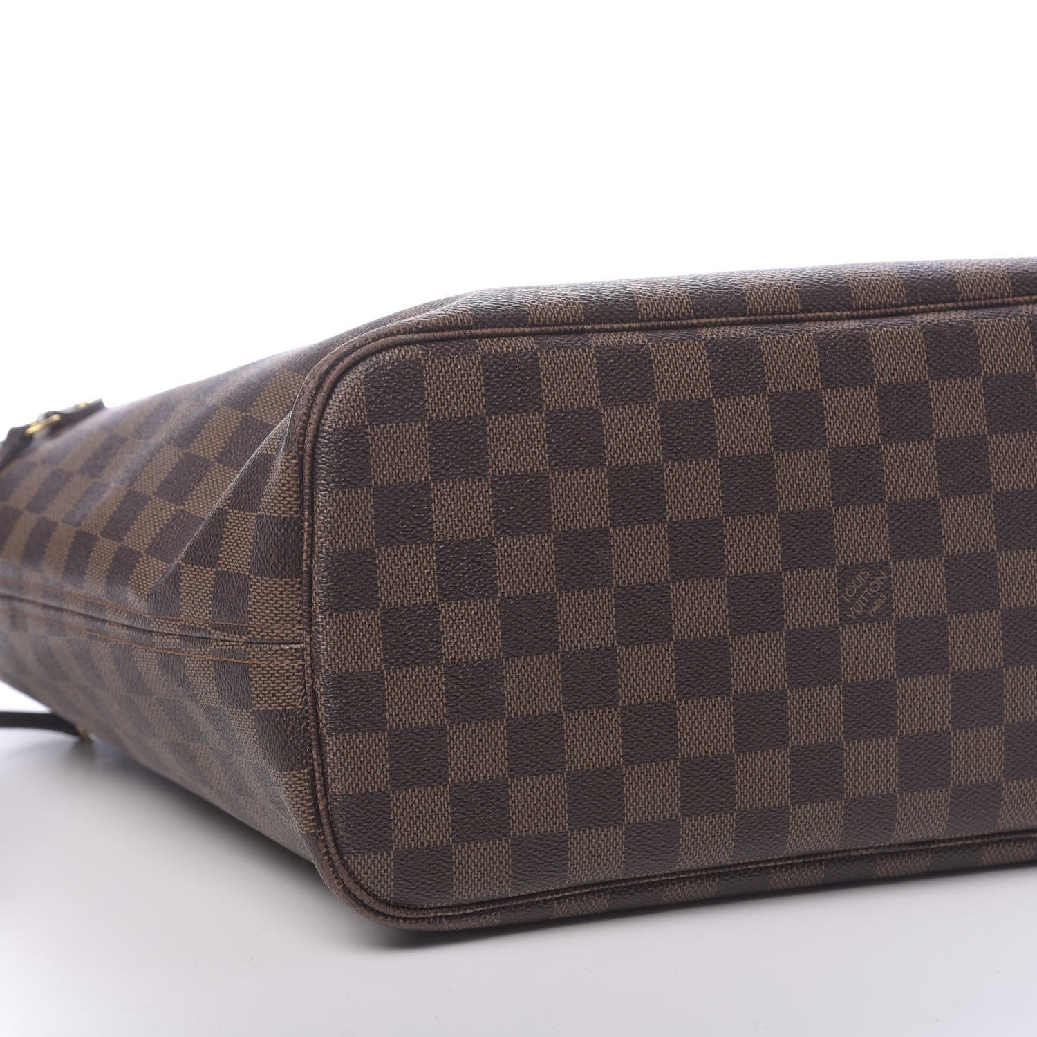 Louis Vuitton Damier Ebene Neo Neverfull MM Rose Ballerine 10 of 18