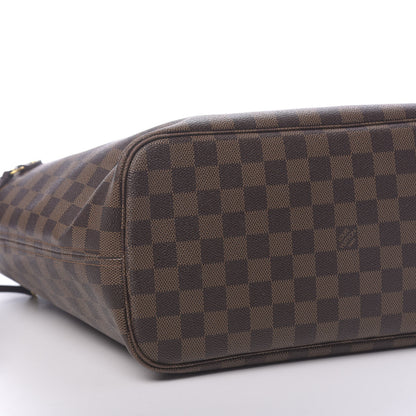 Louis Vuitton Damier Ebene Neo Neverfull MM Rose Ballerine 10 of 18