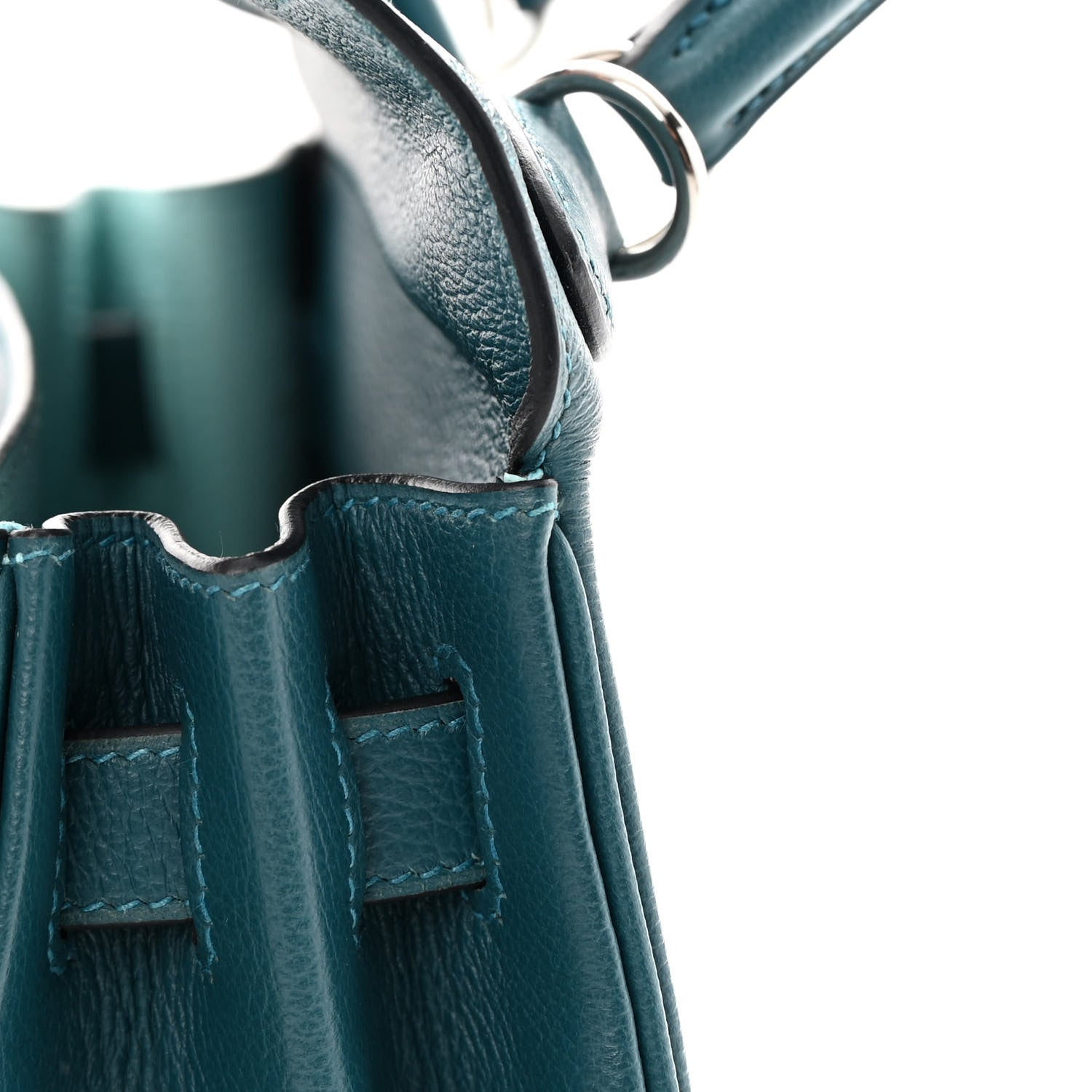 Hermes Evercolor Verso Kelly Retourne 28 Colvert Bleu Atoll 11 of 17