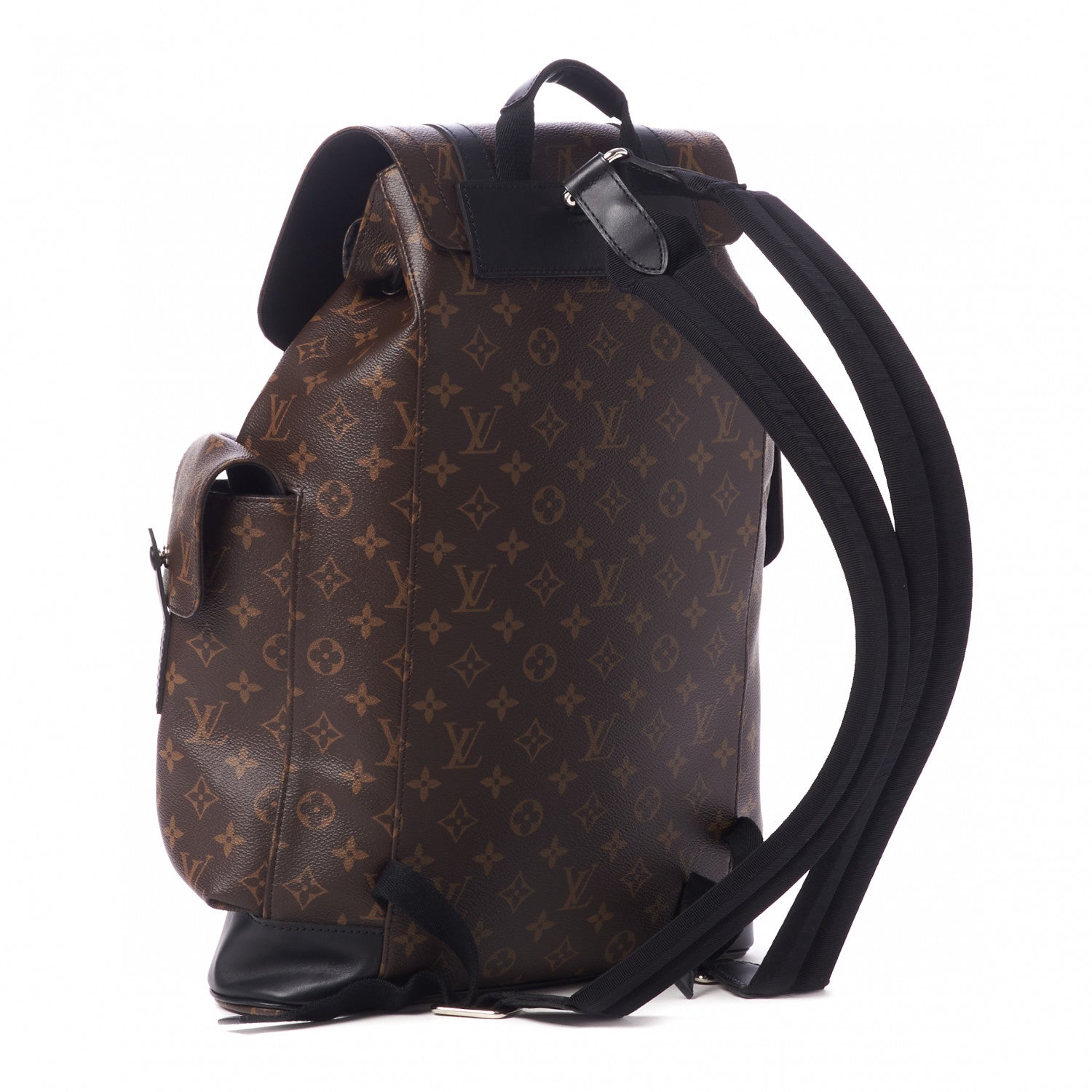 Louis Vuitton Monogram Macassar Christopher PM Backpack 3 of 8