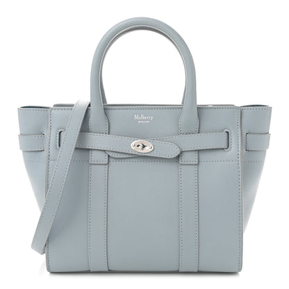 Mulberry Silky Calfskin Mini Zipped Bayswater  Cloud 1 of 9