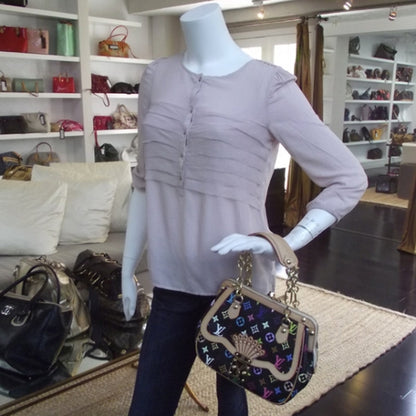 Louis Vuitton Monogram Multicolor Gracie MM Black 2 of 8